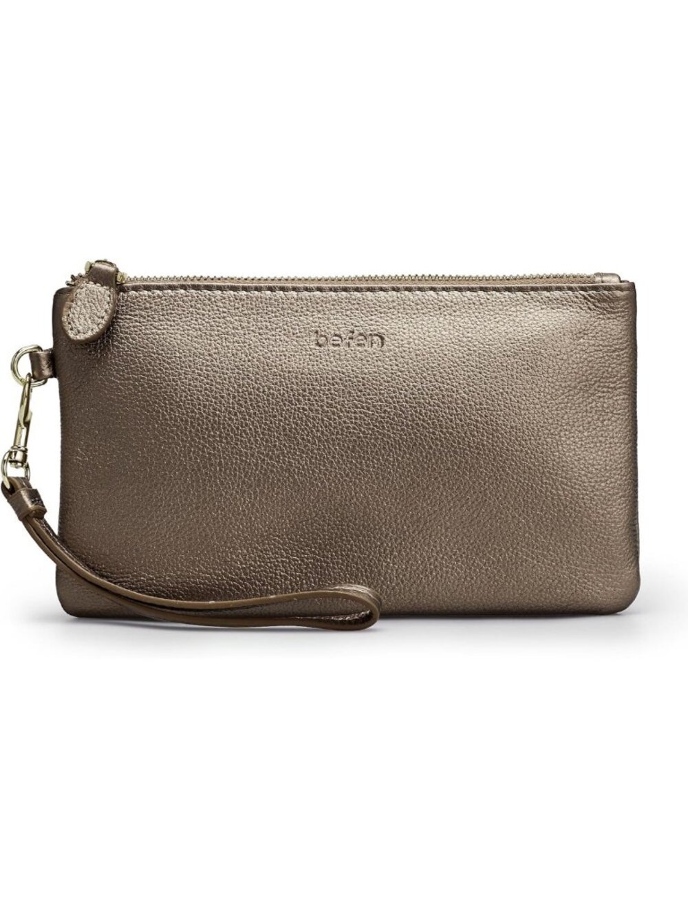 Stylish RFID Blocking Leather Wristlet Clutch | Small Cell Phone Purse for Women